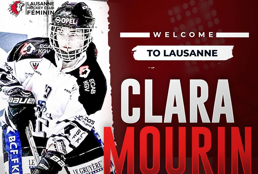 SWHL B – L’attaquante Clara Mourin s’engage avec Lausanne