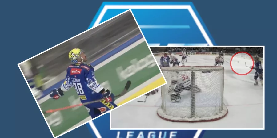 ICE Hockey League – Le plus beau but? La volée de Luciani!