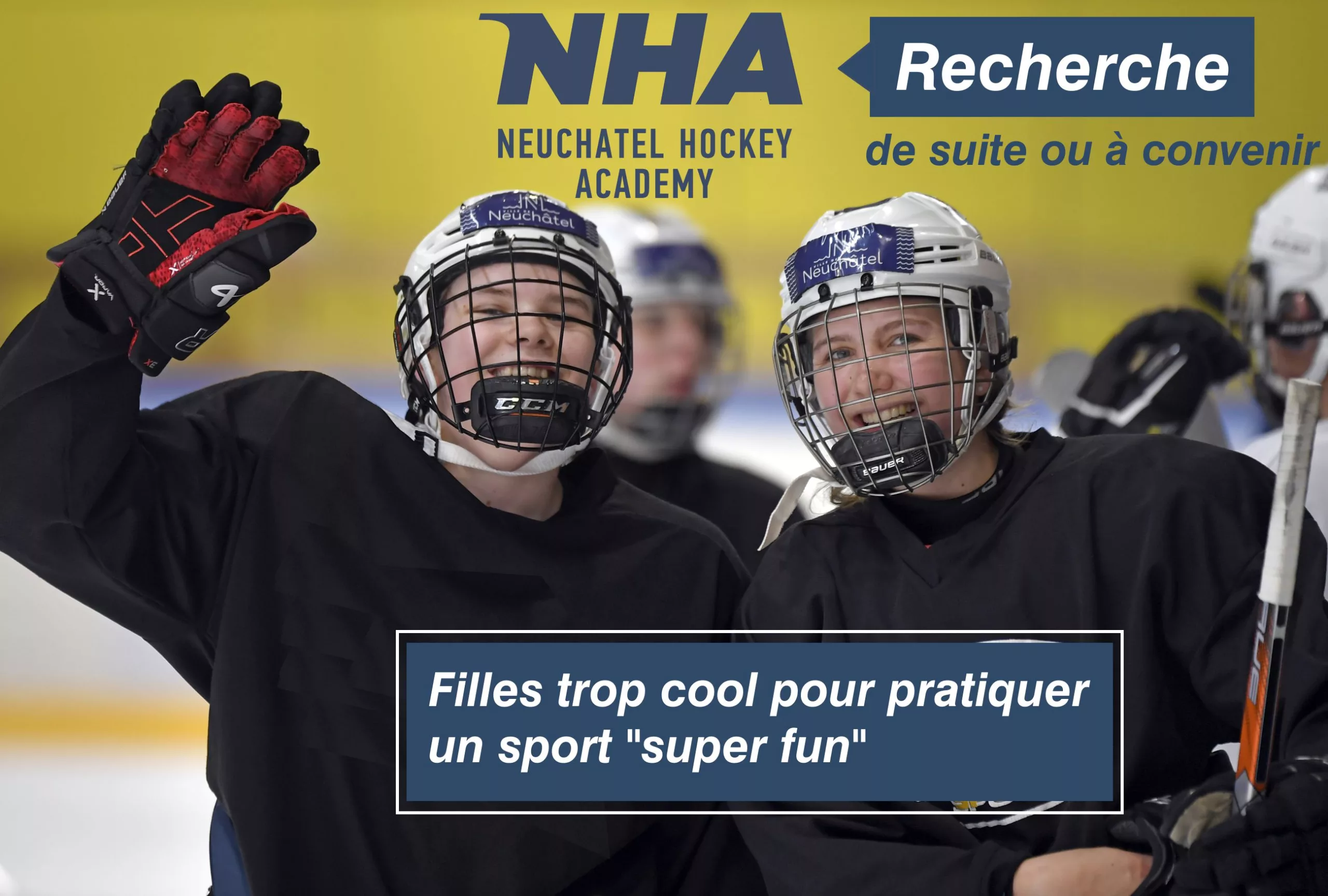 SWHL D – Neuchâtel Hockey Academy recherche encore quelques joueuses