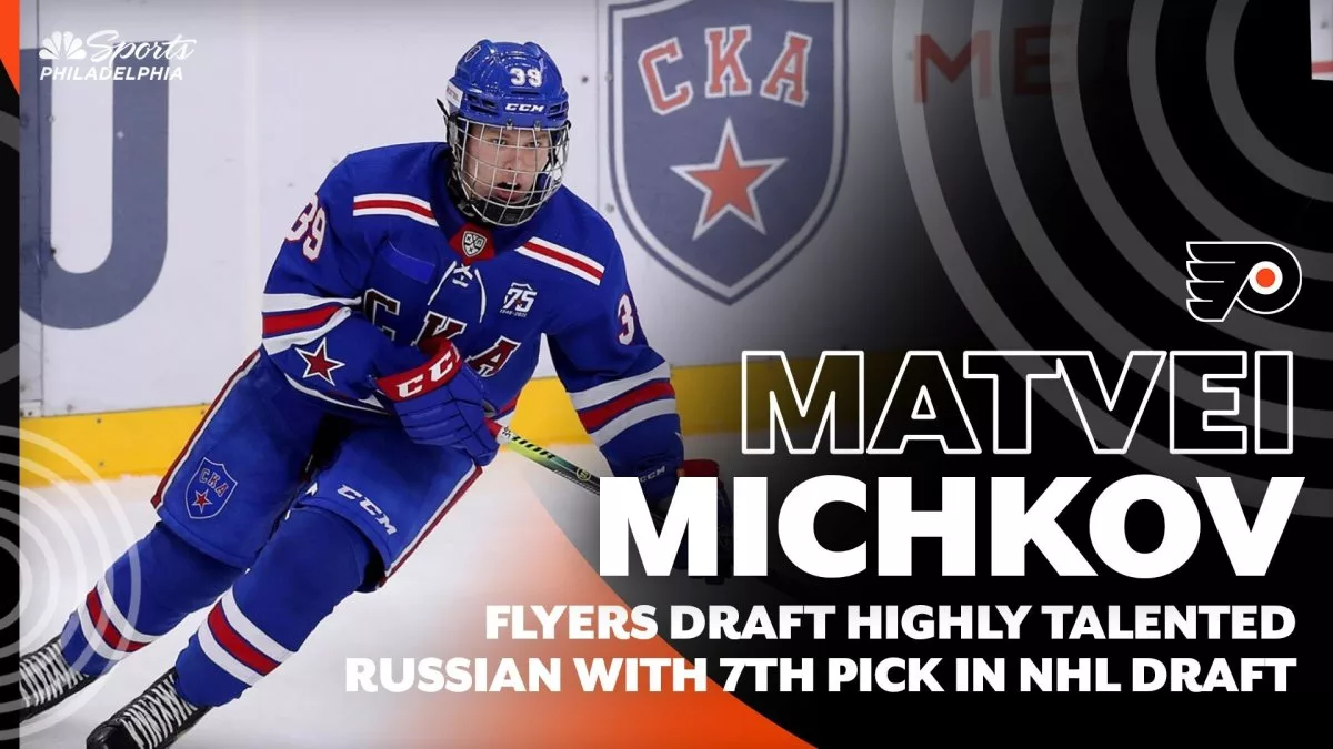KHL – l’espoir des Flyers Matvei Michkov prêté par le SKA St-Petersbourg