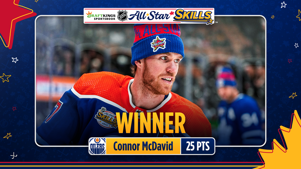 ▶️ NHL – Connor McDavid, grand vainqueur des skills