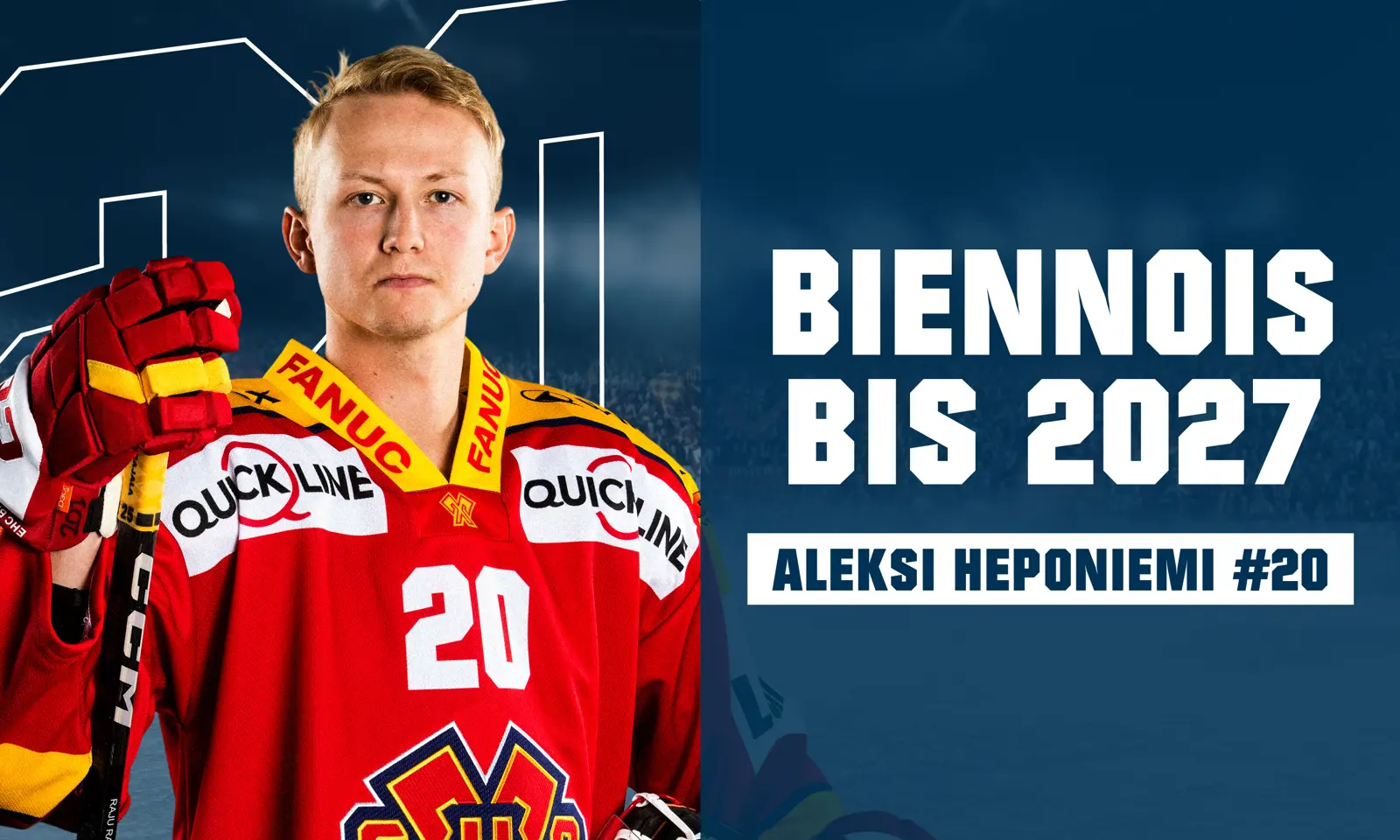 BIENNE – Aleksi Heponiemi: contrat à long terme