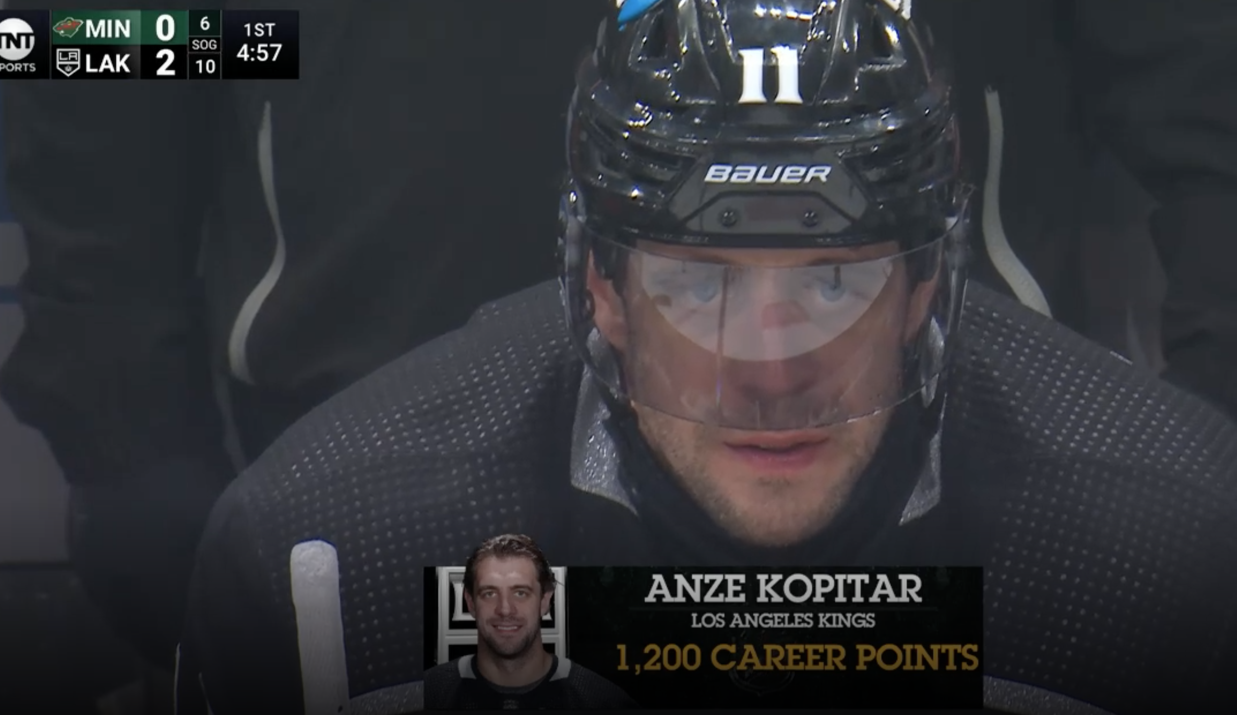 ▶️ NHL – Kevin Fiala marque sur le 1’200ème point d’Anze Kopitar
