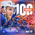 NHL – 100ème assist de la saison pour Connor McDavid !