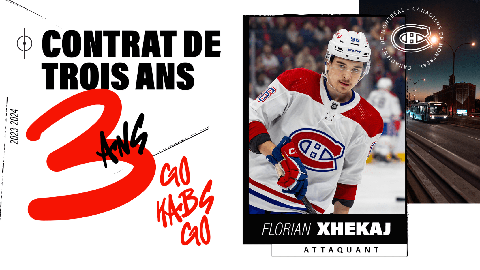 NHL – Montréal met sous contrat le frère d’Arber Xhekaj