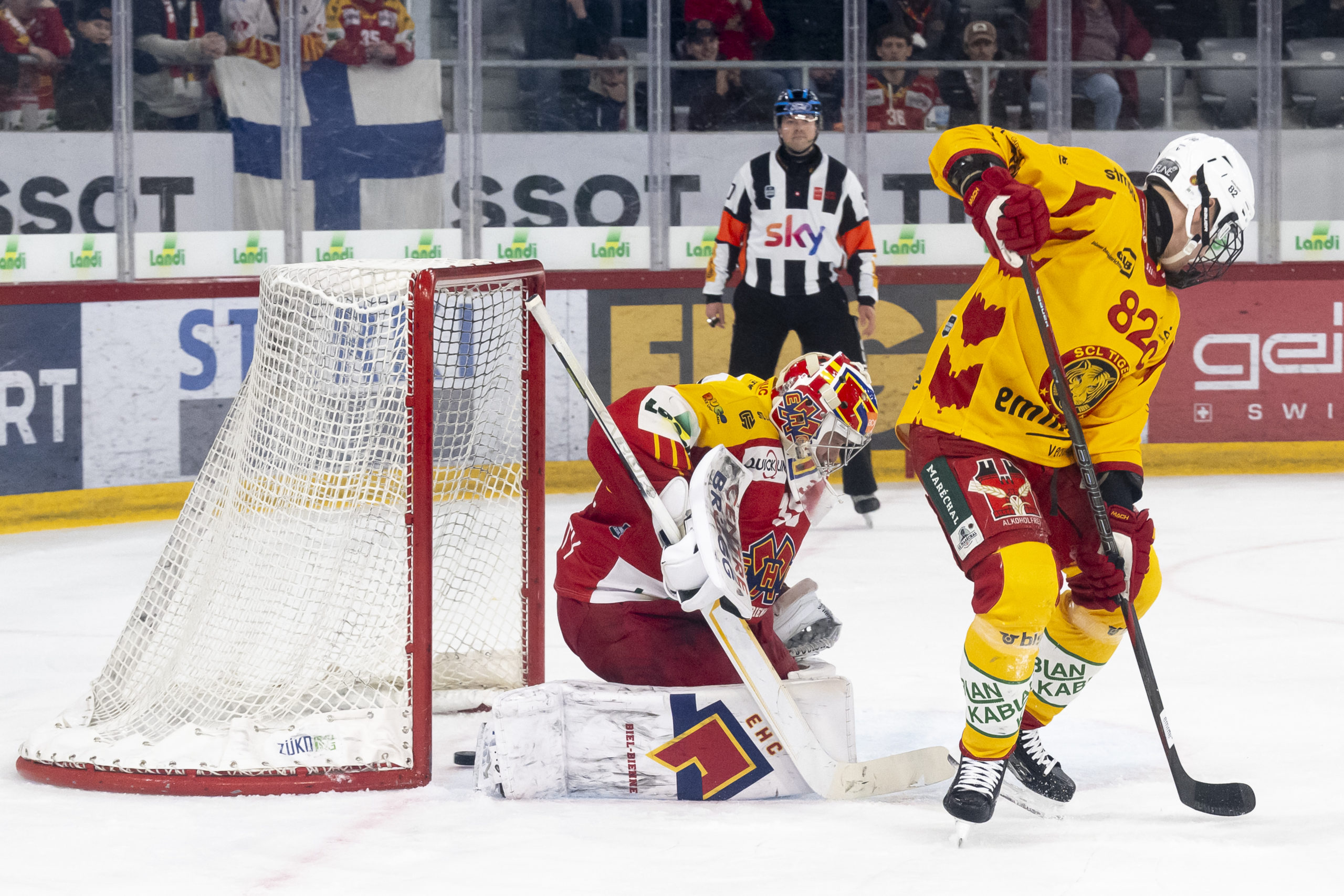 NATIONAL LEAGUE – Bienne s’impose aux tirs au but contre Langnau