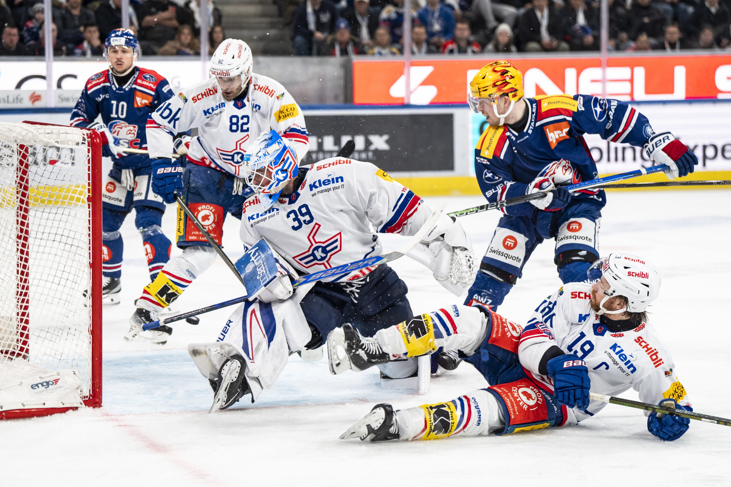 NATIONAL LEAGUE – Zurich et son premier bloc prennent la première manche contre Kloten