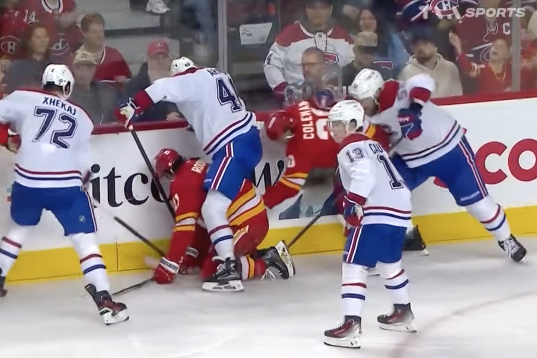 ▶️ NHL – Les images de la courte victoire de Calgary sur Montréal