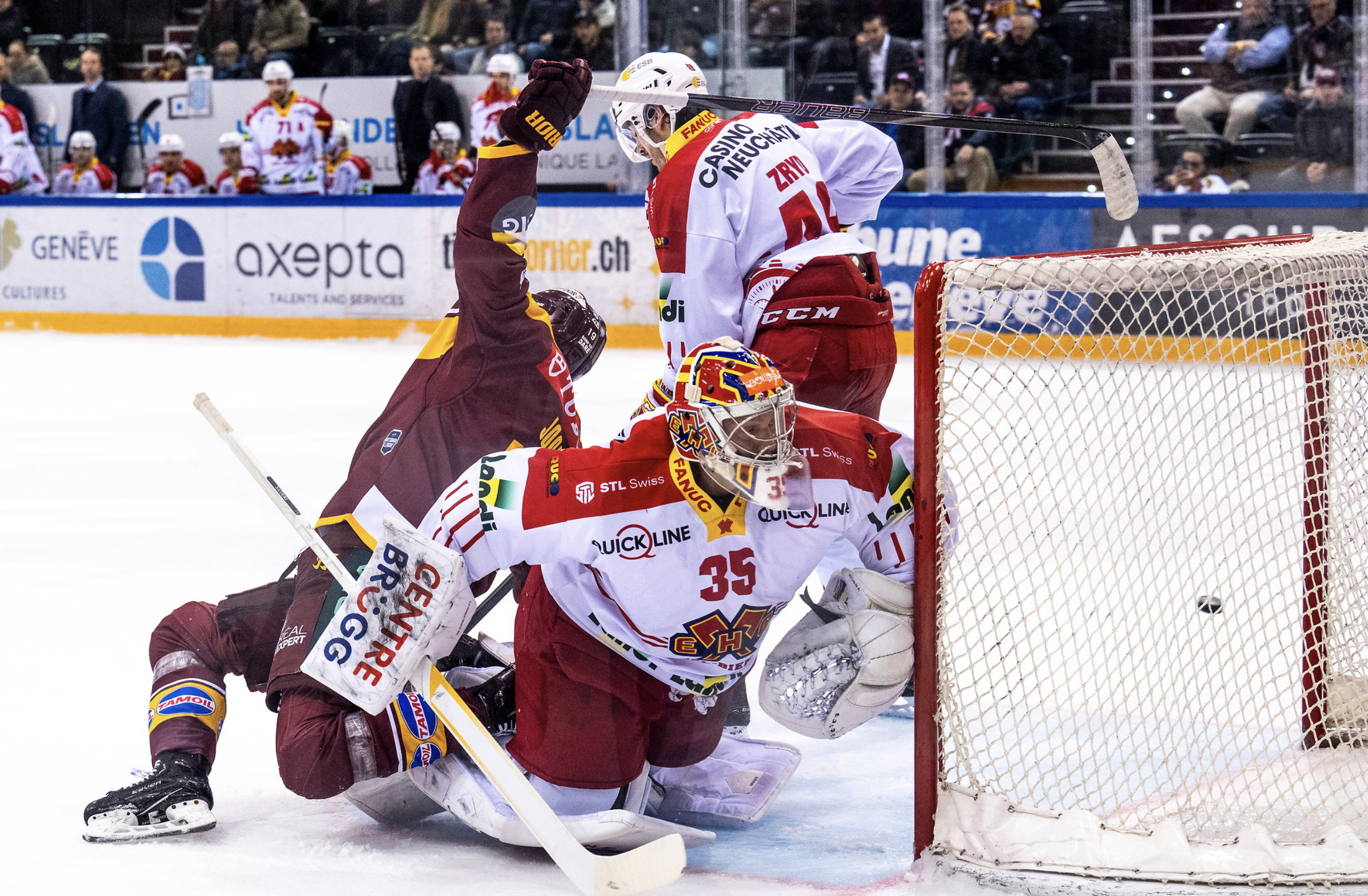 NATIONAL LEAGUE – Un Bienne rassuré attend des Aigles qui veulent effacer le revers contre Lugano