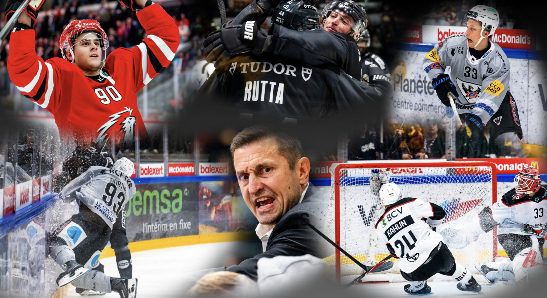 NATIONAL LEAGUE – Un trio romand joue les cadors à mi-saison régulière