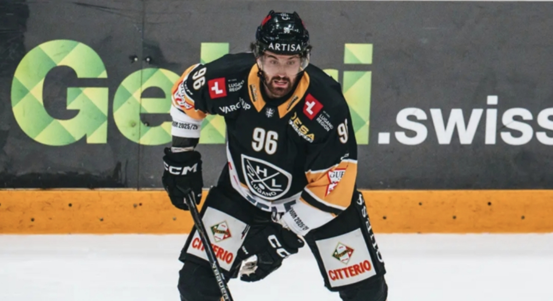LUGANO – Six semaines de physio pour Brendan Perlini