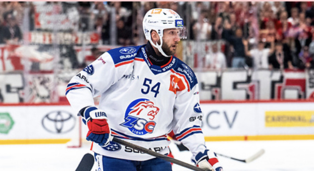 ZSC LIONS – Christian Marti «out» pour un mois et demi