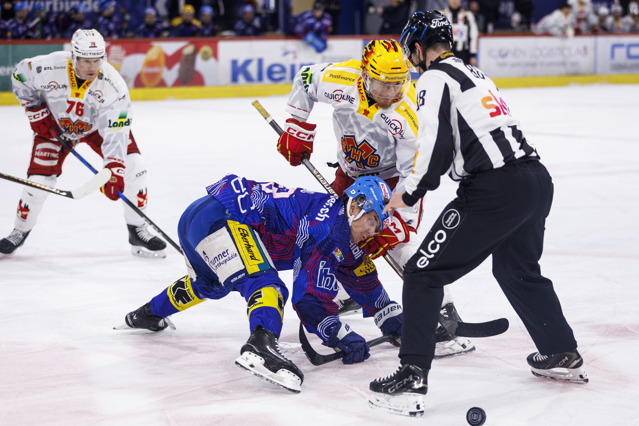 NATIONAL LEAGUE – Un seul point pour Bienne à Kloten