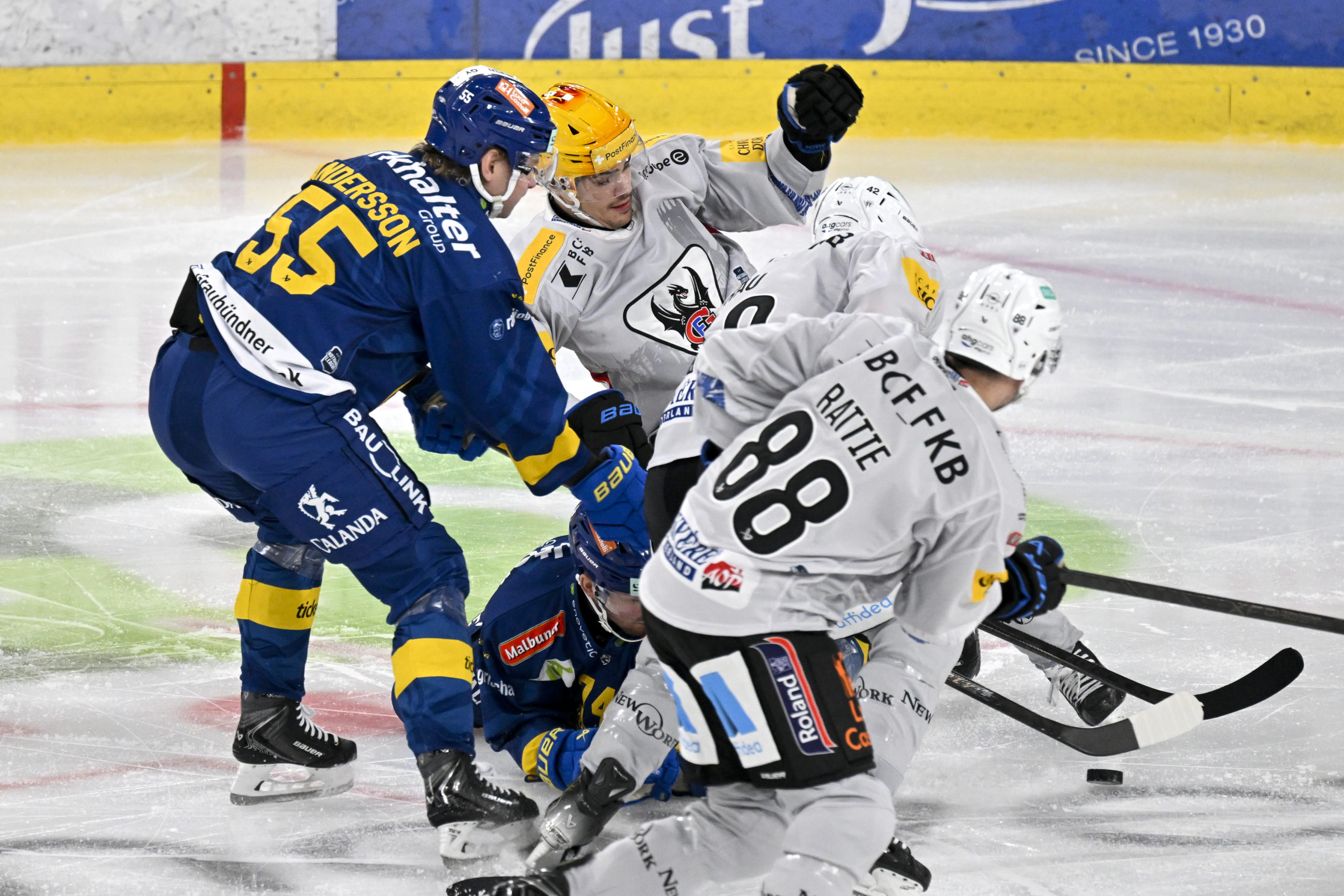 NATIONAL LEAGUE – Davos remporte le match au sommet contre Gottéron