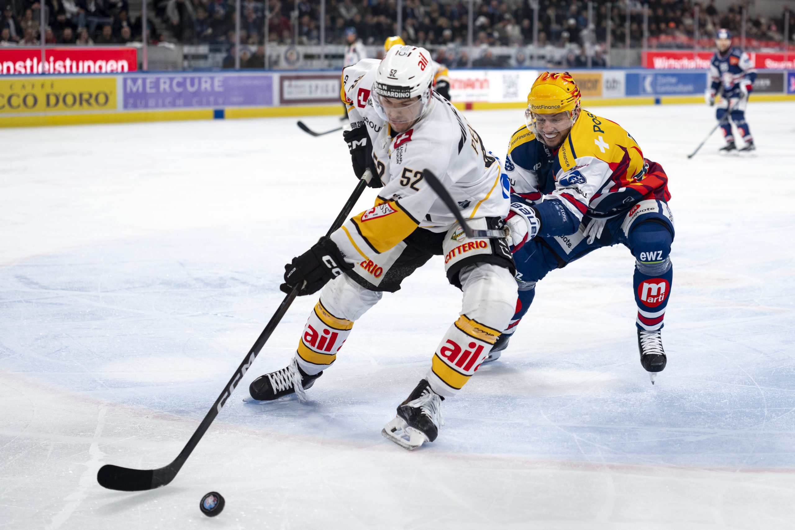 LUGANO – Retour de Mirco Müller mais perte de Jesper Peltonen et Alessio Bertaggia pour une longue durée