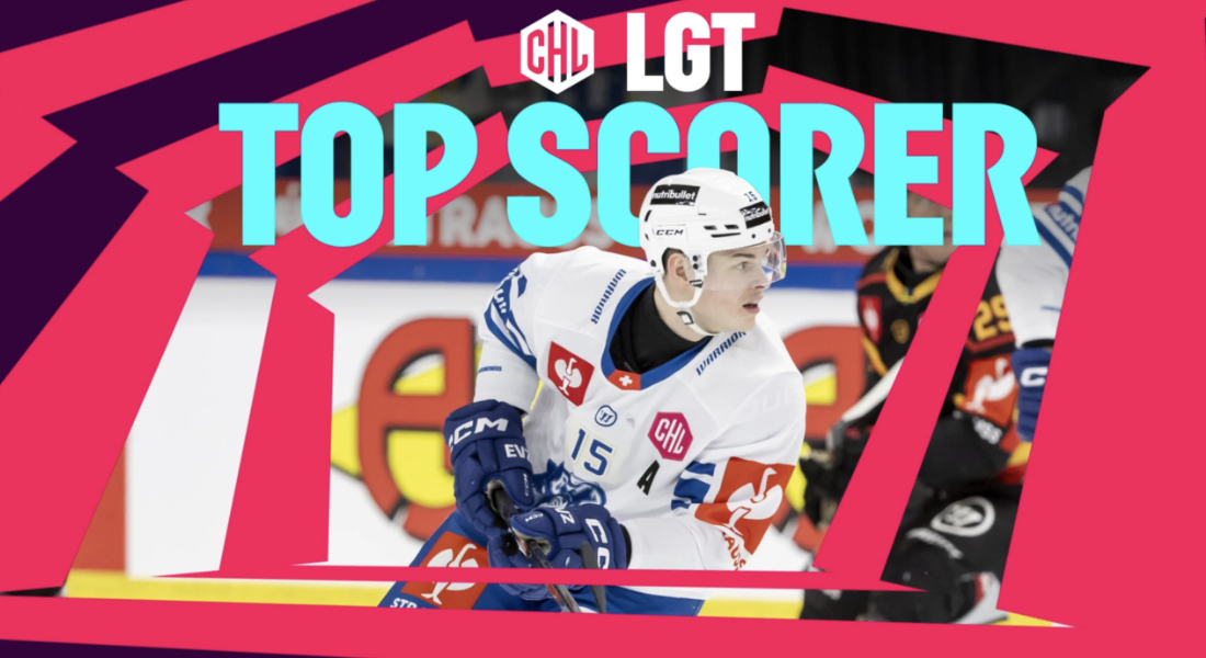 CHAMPIONS HOCKEY LEAGUE – Le Zougois Grégory Hofmann termine Top Scorer