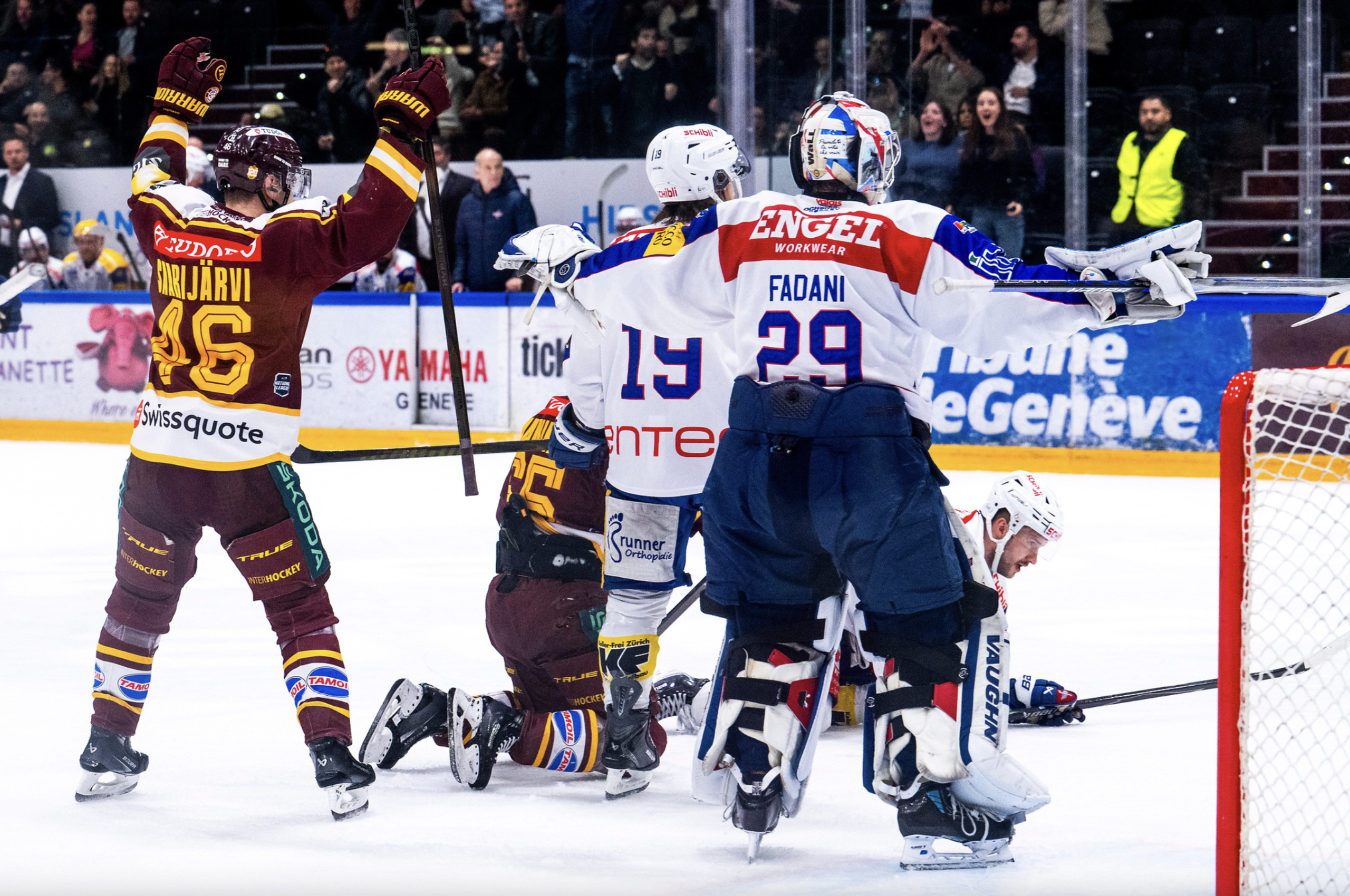 ▶️ HIGHLIGHTS – Les images du match Genève vs Kloten