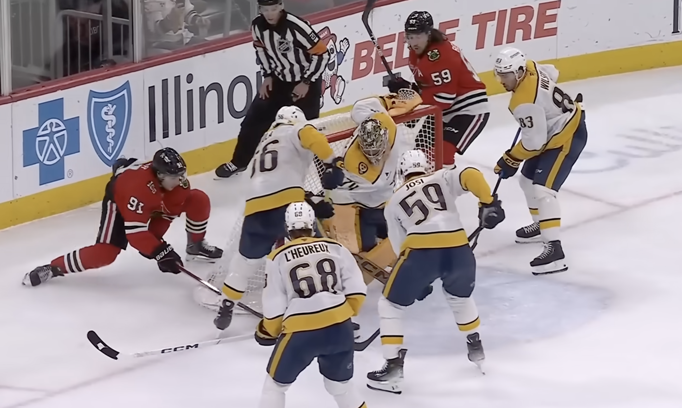 ▶️ LA NUIT DES SUISSES – 20ème assist pour Moser, Josi et Nashville temporairement en playoffs