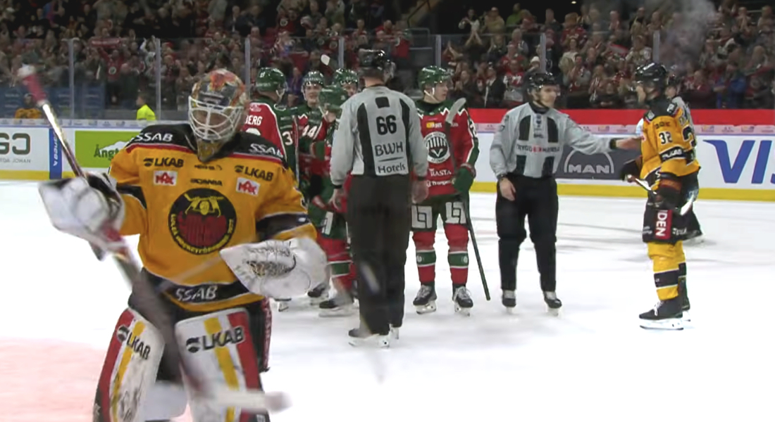 ▶️ SHL – Playoffs: la réaction de Frölunda a été cinglante, le match se termine dans le chaos