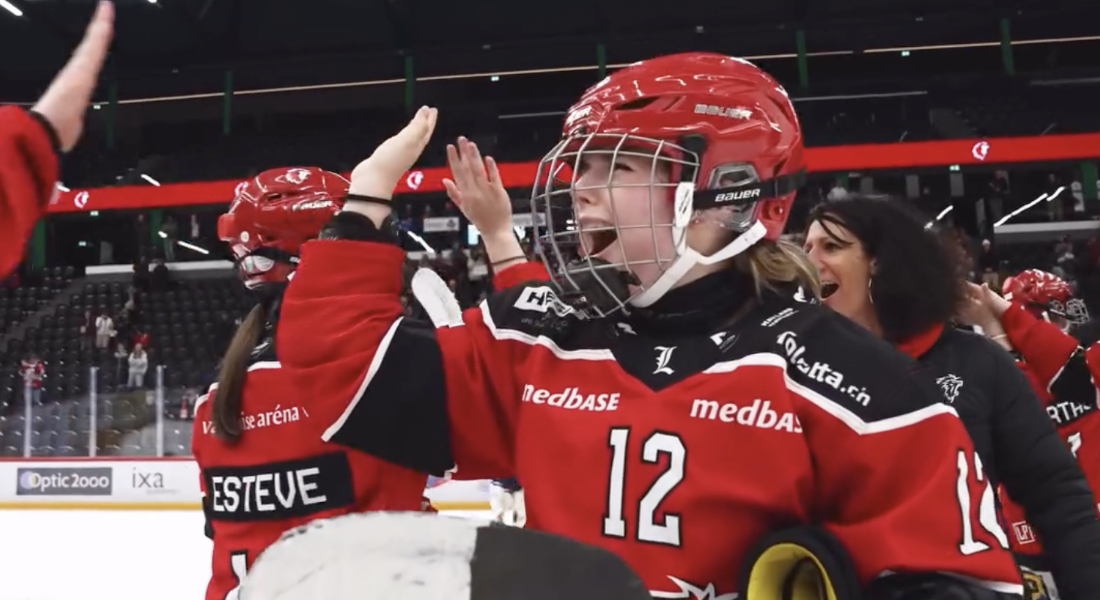 SWHL B – FINALE: le Lausanne HC Féminin toujours dans la course au titre