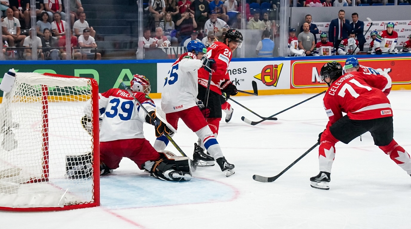 ▶️ MONDIAL 2026 – GROUPE B: le duo Celebrini-Crosby booste le Canada