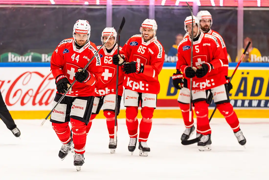 BEIJER HOCKEY GAMES – La Suisse corrige la Tchéquie