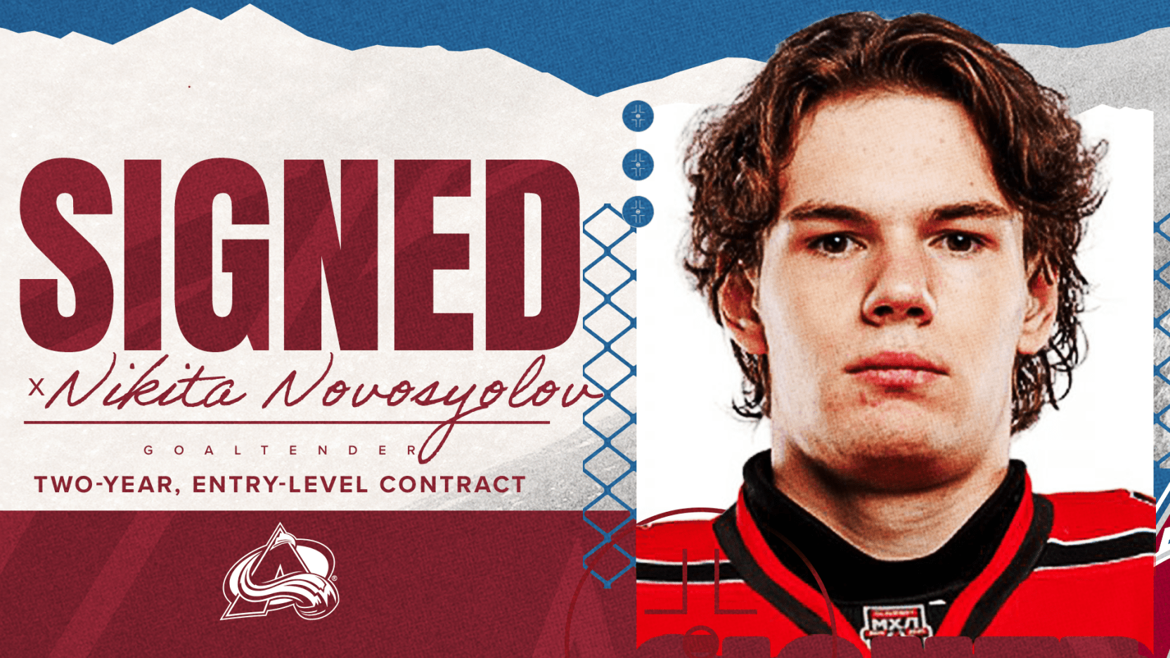 NHL – L&rsquo;Avalanche mise sur un jeune gardien russe