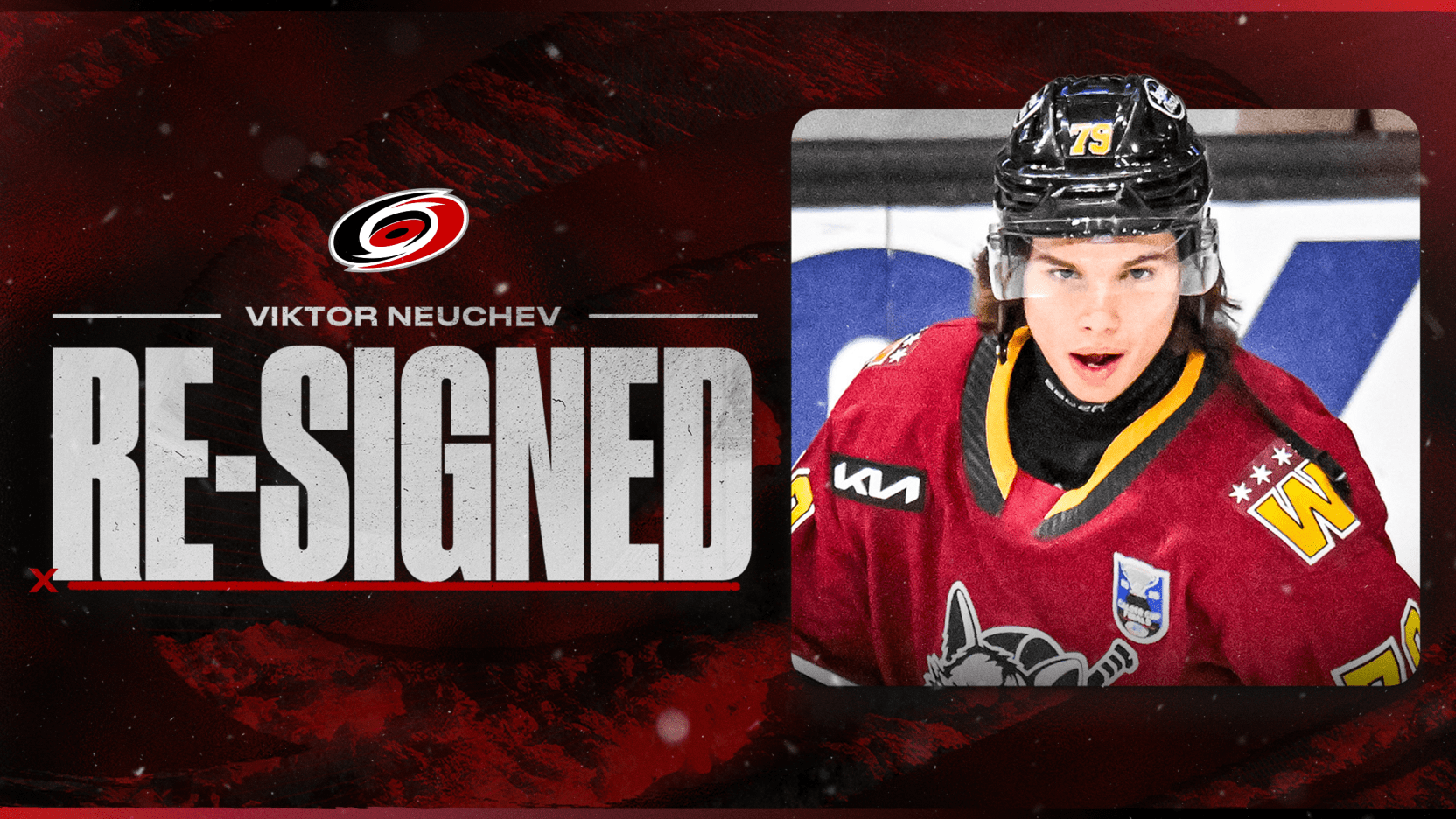 NHL – Carolina prolonge Viktor Neuchev après une saison convaincante