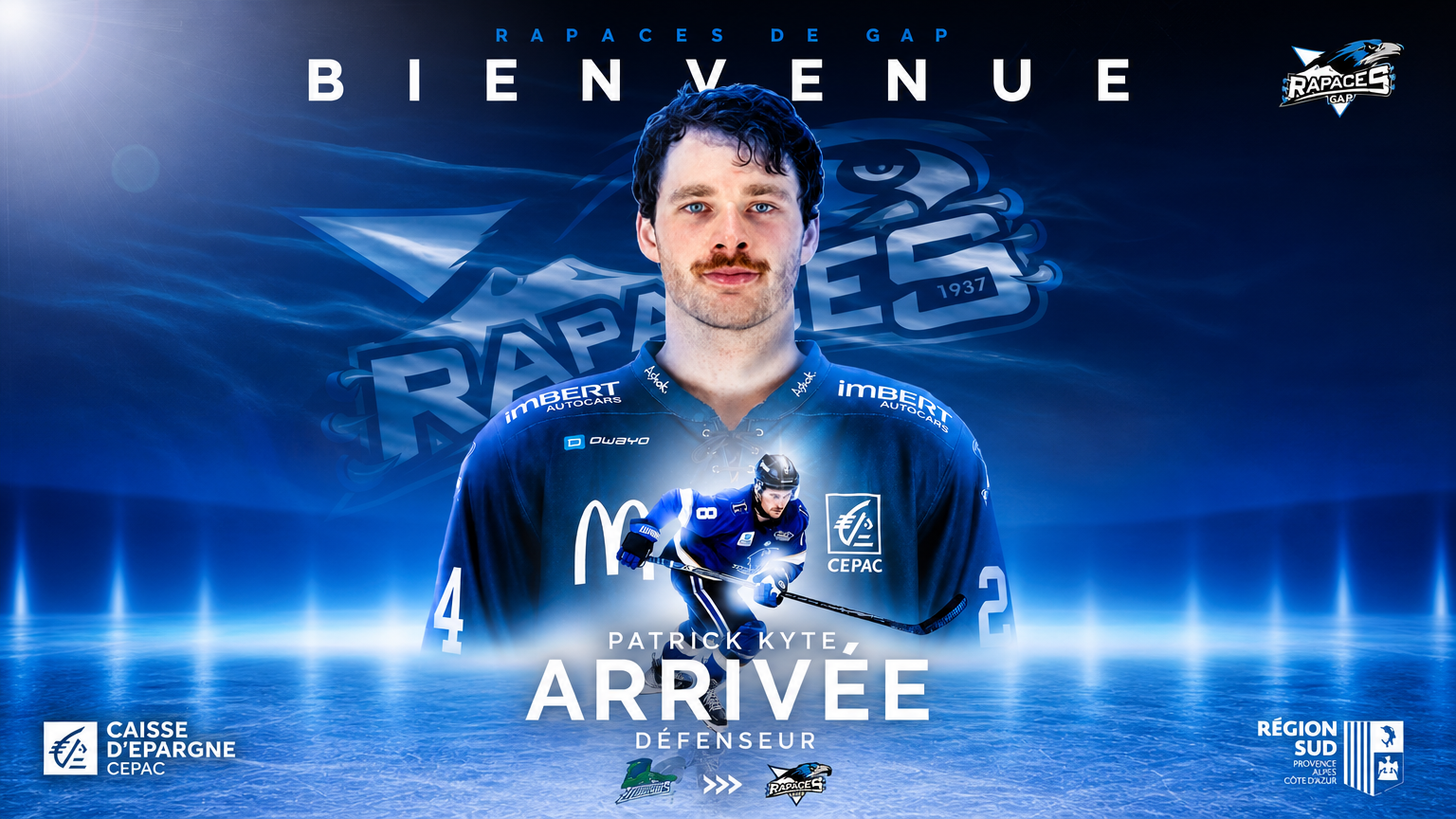 LIGUE MAGNUS – Gap boucle ses transferts avec l&rsquo;arrivée du défenseur canadien Patrick Kyte