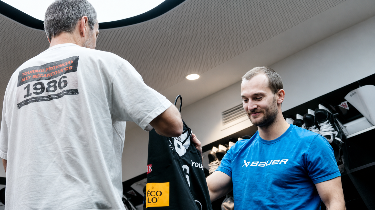 FRIBOURG – Julien Sprunger passe le témoin à Andrea Glauser
