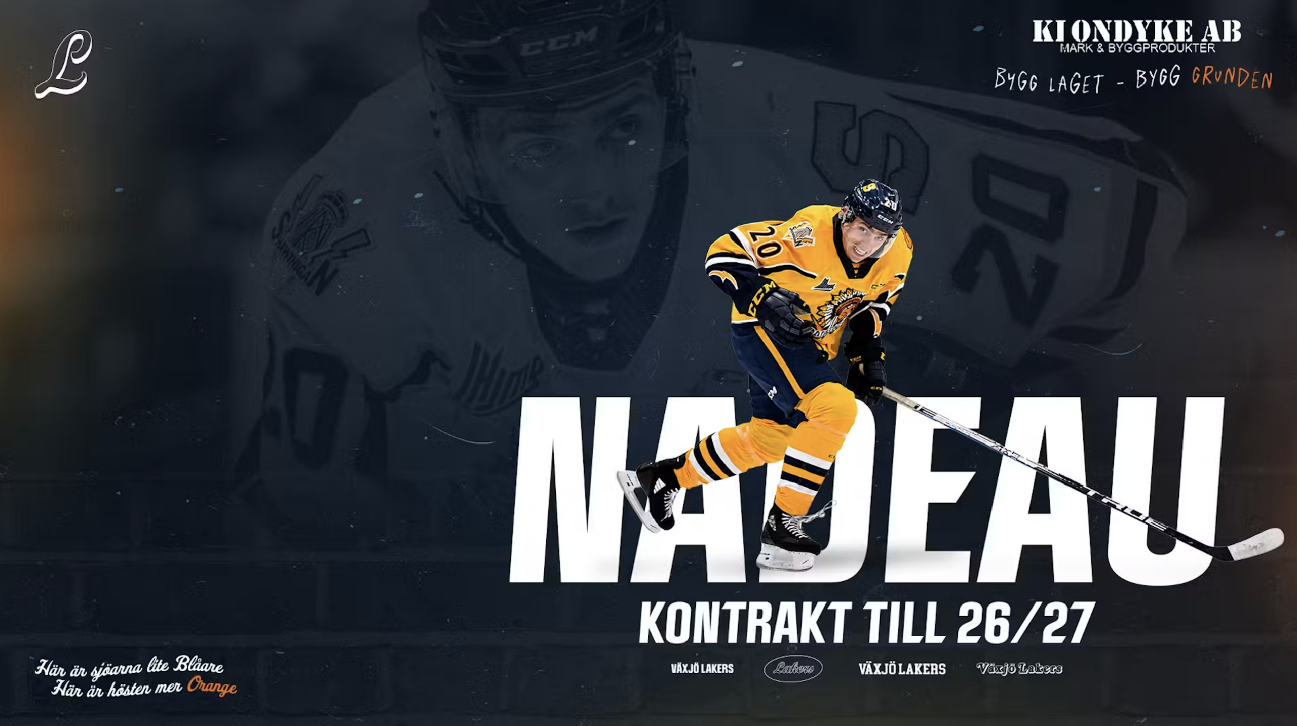 SHL – Växjö mise sur le potentiel d’Olivier Nadeau
