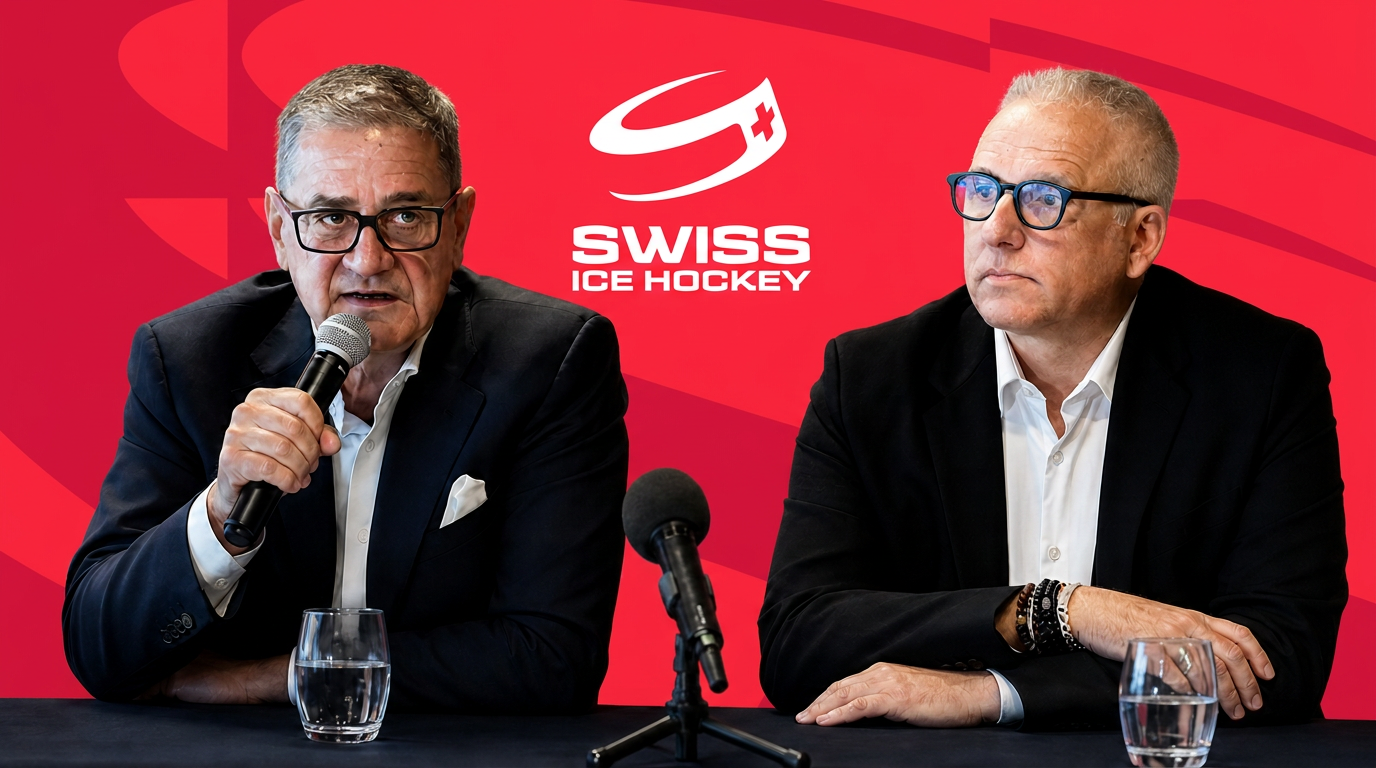 ▶️ SIHF – La conférence de presse de Marc Lüthi et Marc-Anthony Anner