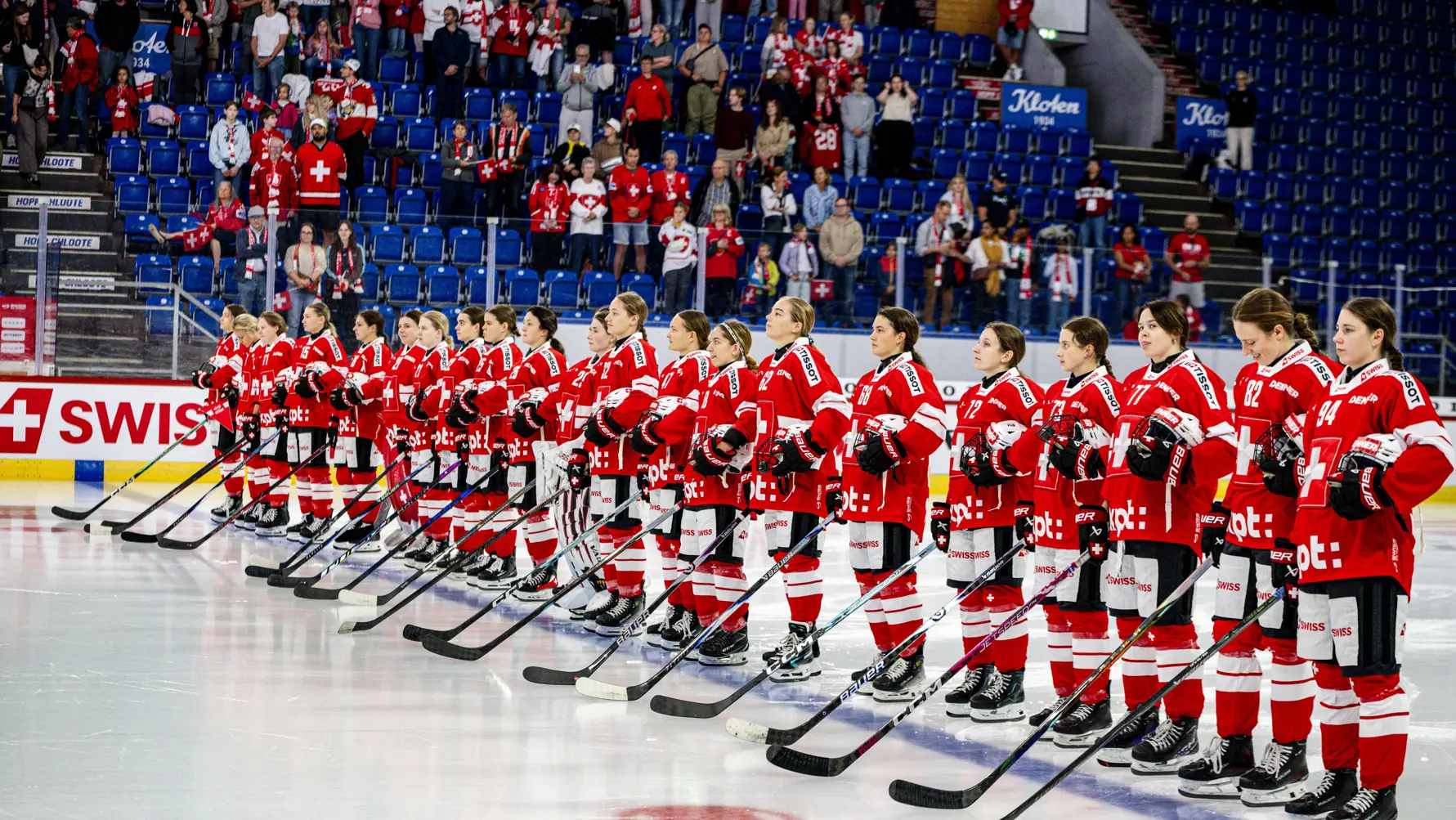 SUISSE FÉMININE – Les appelées pour le tournoi de Lahti
