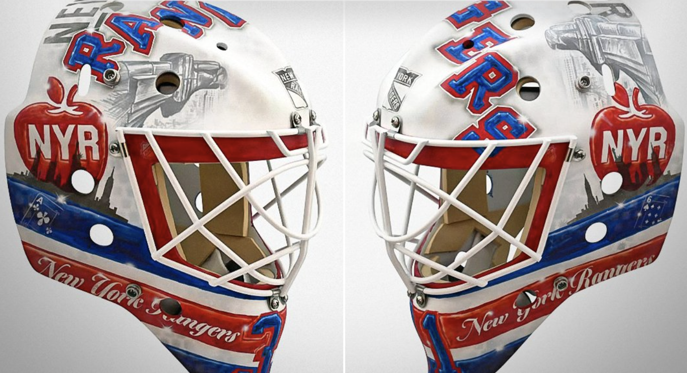NHL – Igor Shesterkin dévoile un masque au parfum retro