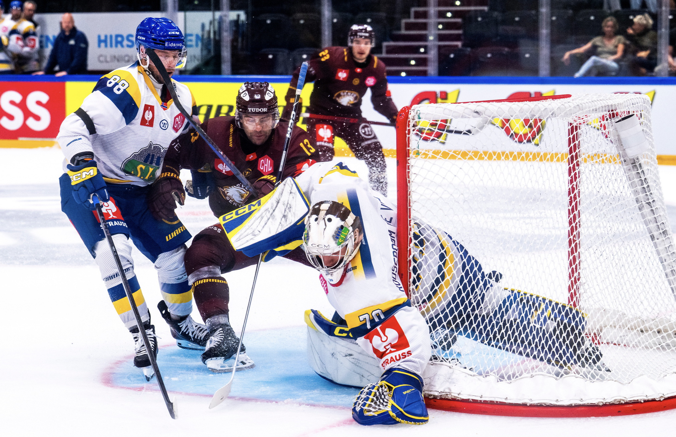 CHAMPIONS HOCKEY LEAGUE – Les Aigles remportent leur deuxième match