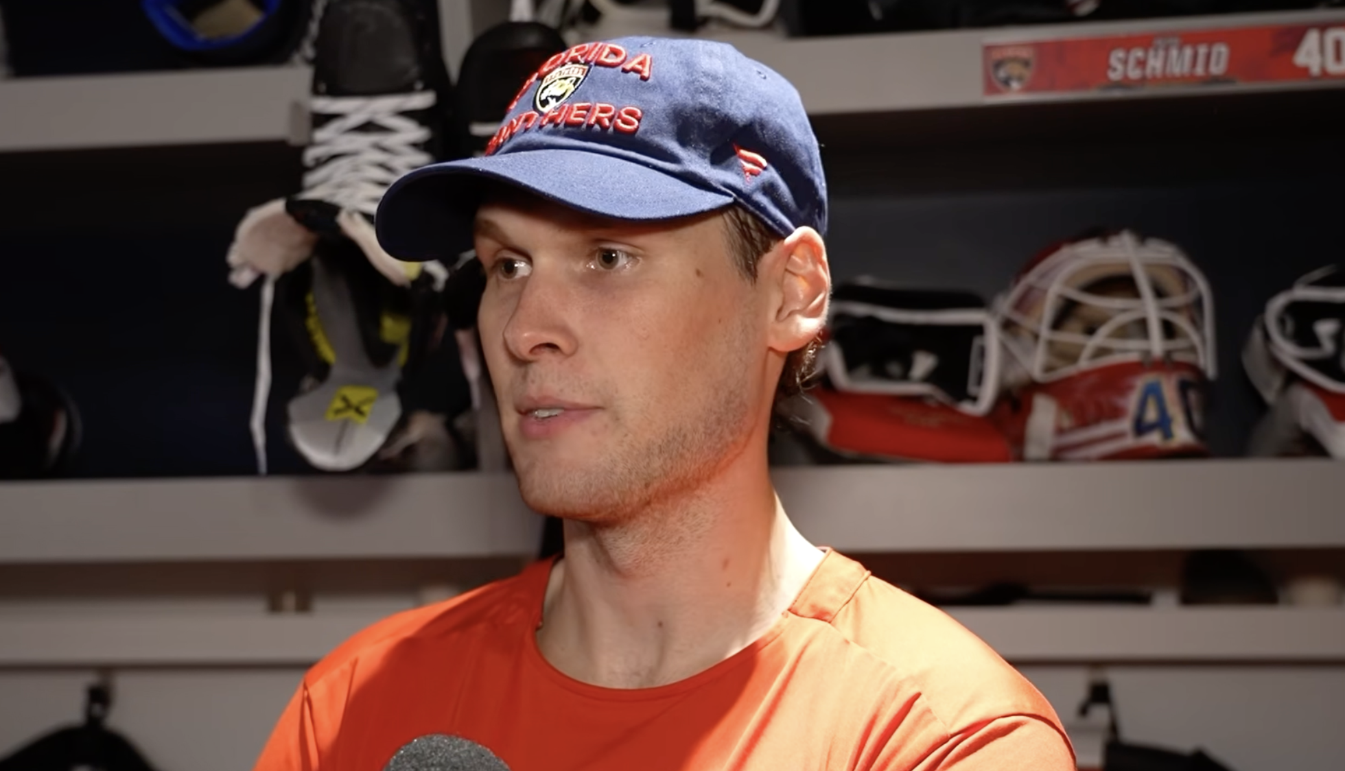 NHL – Akira Schmid s&rsquo;exprime pour la première fois sous les couleurs des panthers