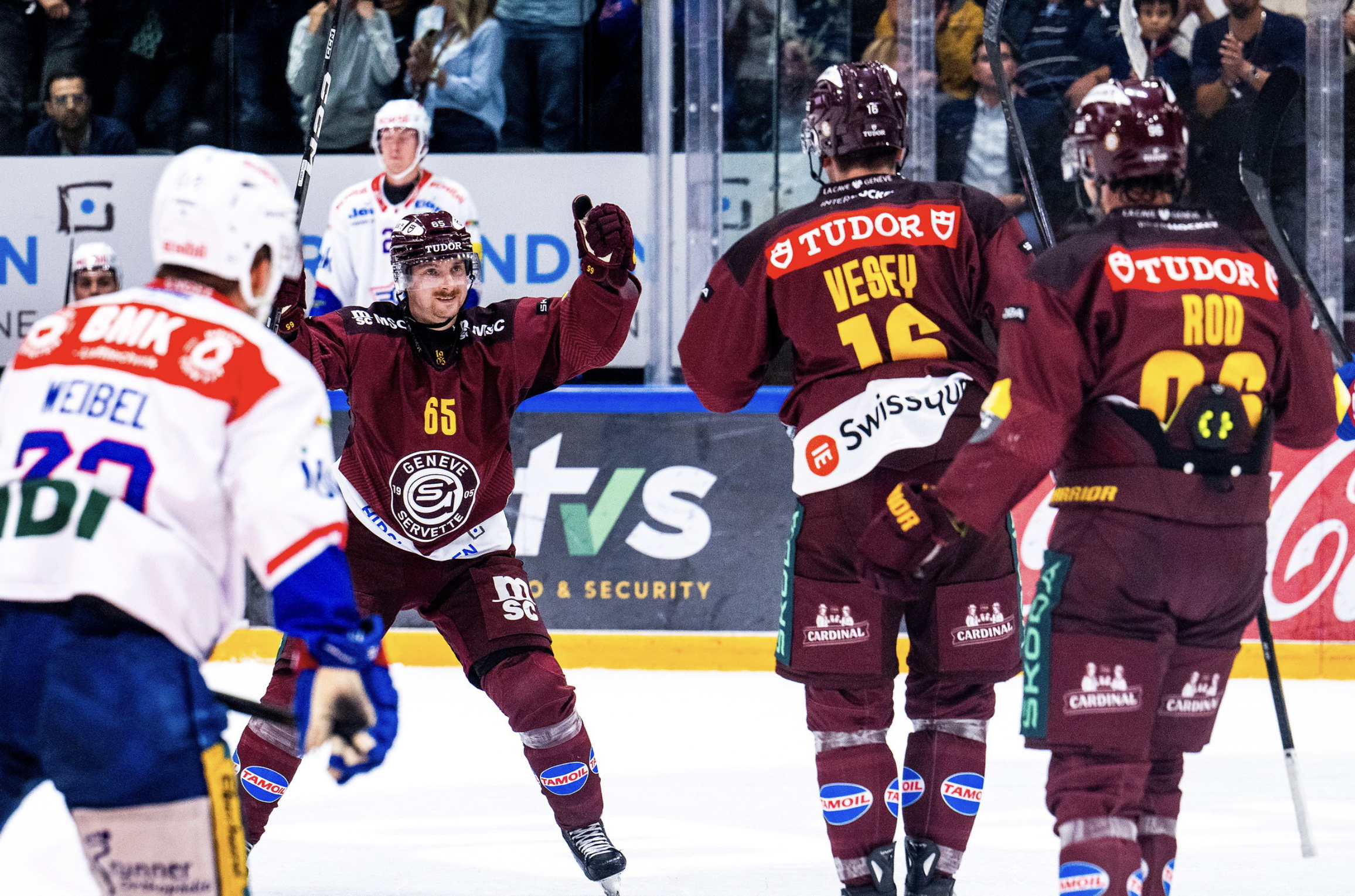▶️ NATIONAL LEAGUE – Les images du match Genève vs Kloten