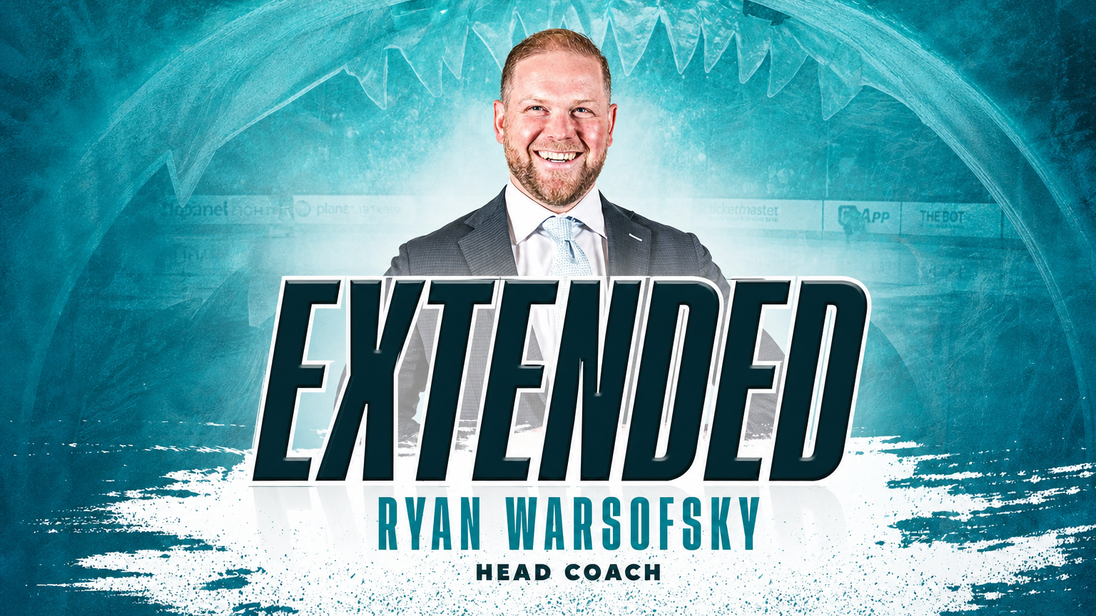 NHL – Le coach Ryan Warsofsky prolongé à la tête des Sharks