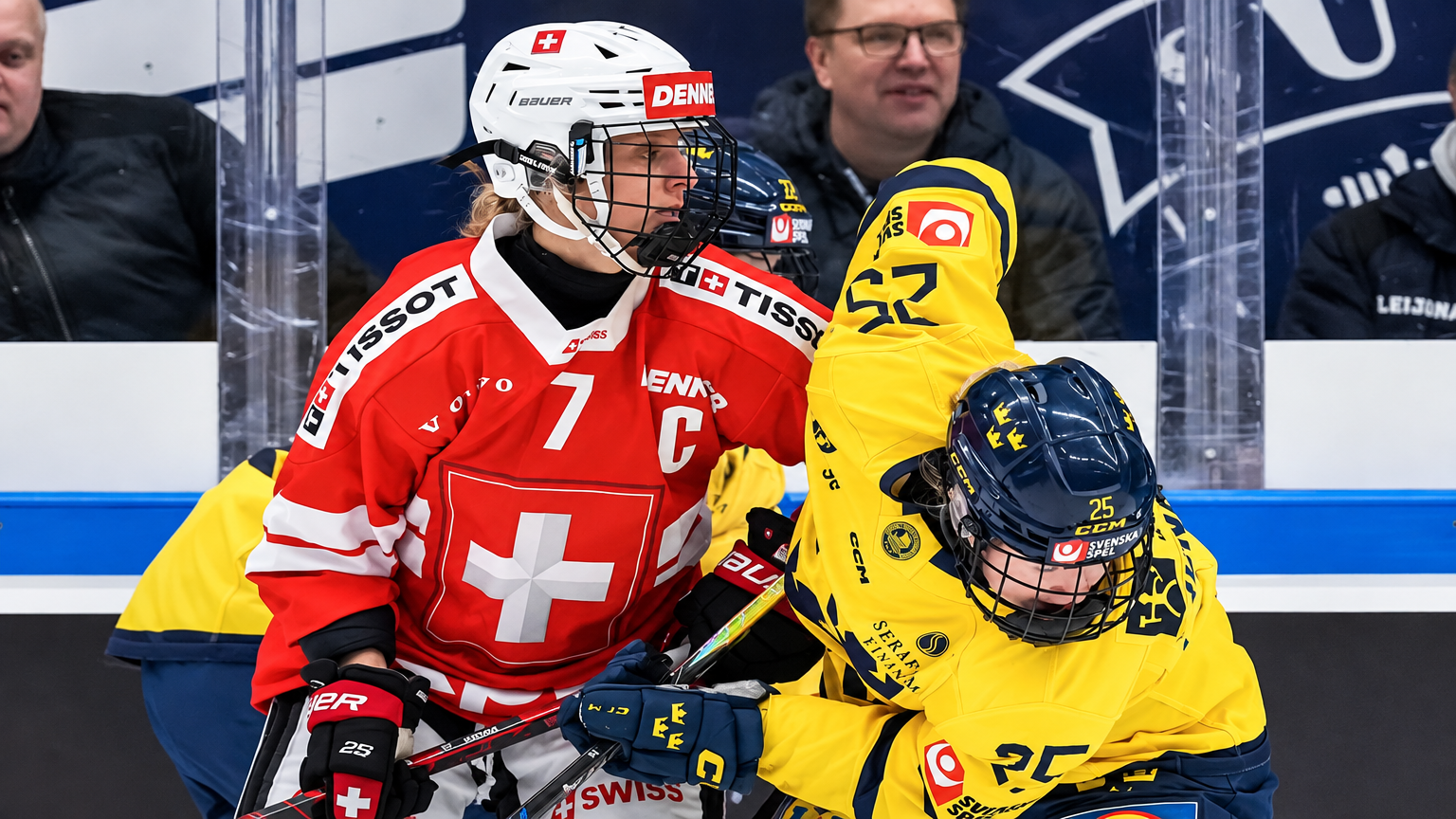 WEHT – La Suisse s&rsquo;incline contre la Suède à Lahti