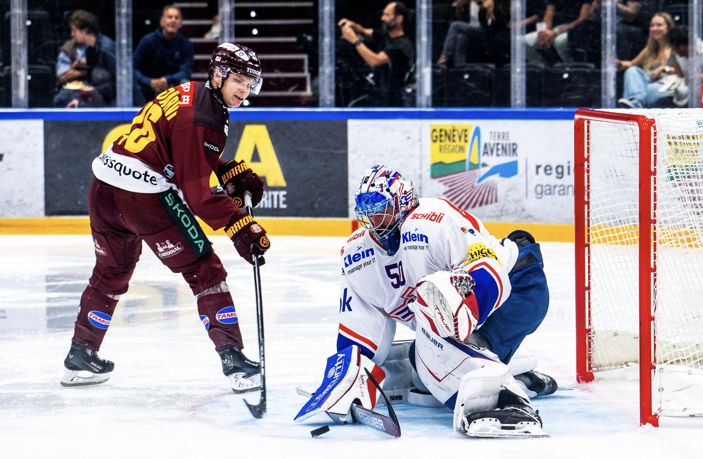 NATIONAL LEAGUE – GENÈVE blanchit Kloten