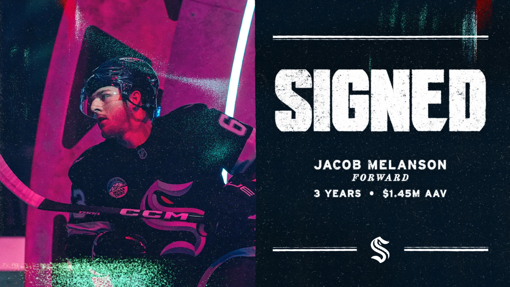 NHL – Un robuste attaquant continuera l&rsquo;aventure avec Seattle