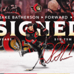 NHL – Drake Batherson et les Senators s&rsquo;accordent pour 8 saisons