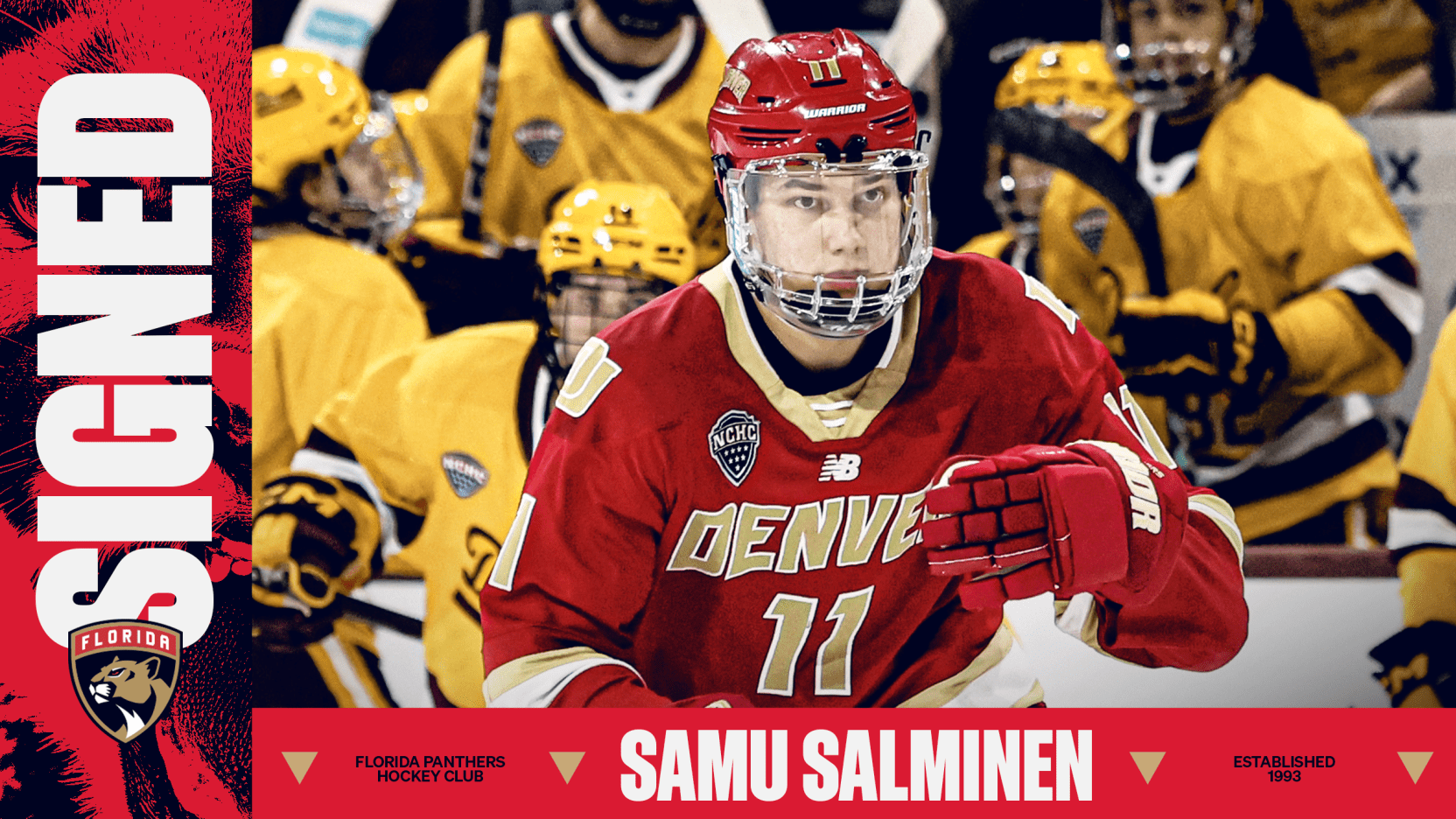 NHL – Les Panthers engagent le jeune Samu Salminen
