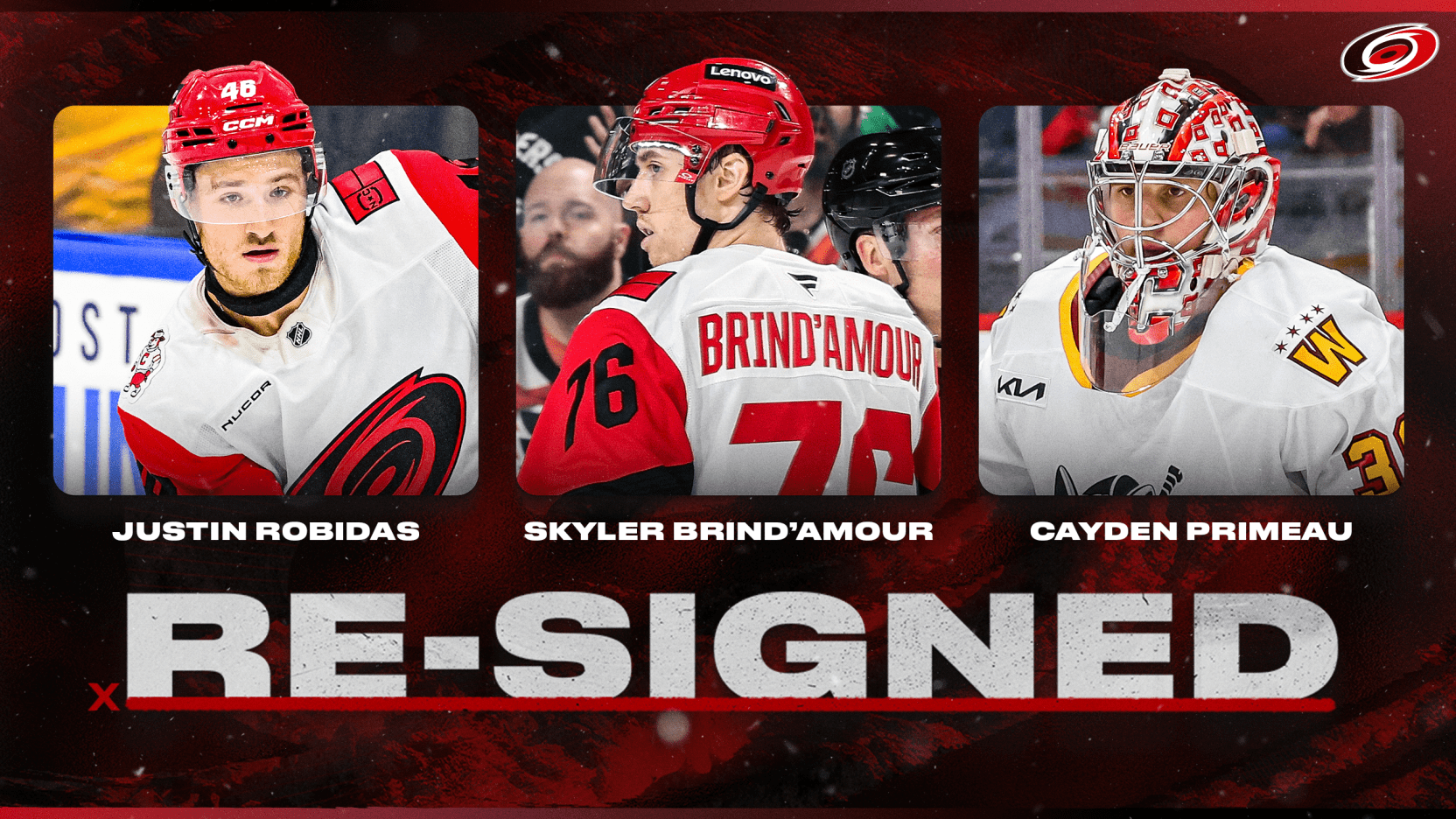 NHL – Les Hurricanes prolongent trois héros de la Coupe Calder