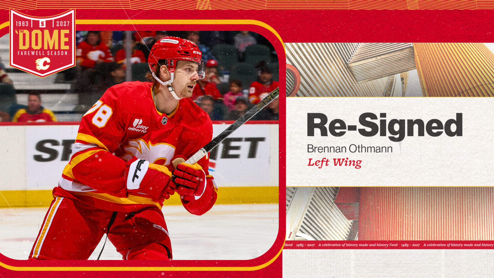NHL – Brennan Othmann reste à Calgary pour une saison