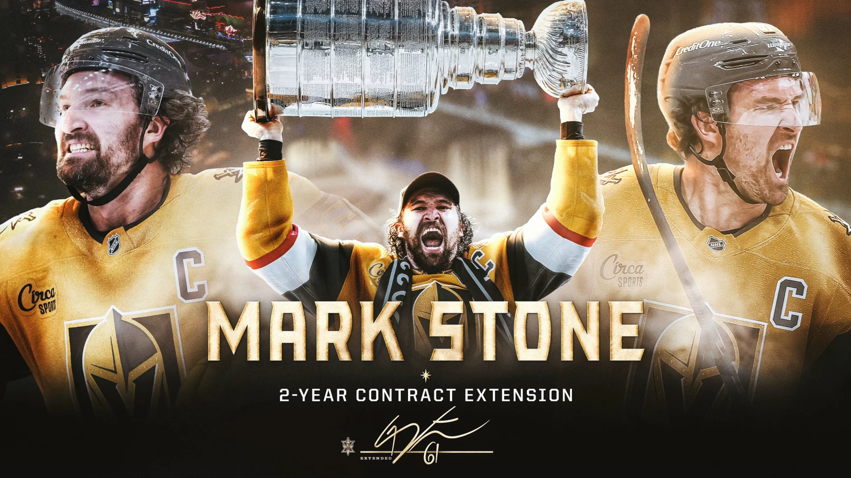 NHL – Las Vegas prolonge son capitaine Mark Stone pour 2 ans