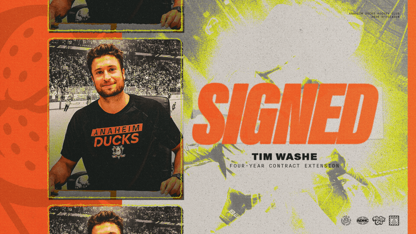NHL – Tim Washe s’inscrit dans la durée avec les Ducks