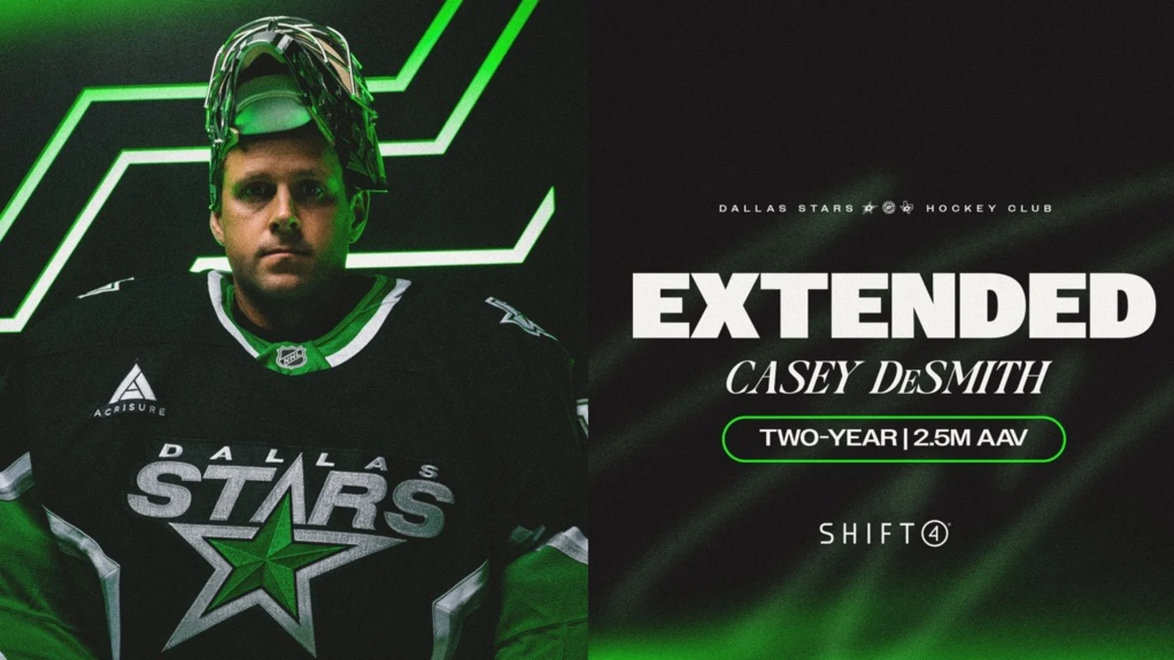 NHL – Dallas garde Casey DeSmith sous contrat jusqu’en 2029