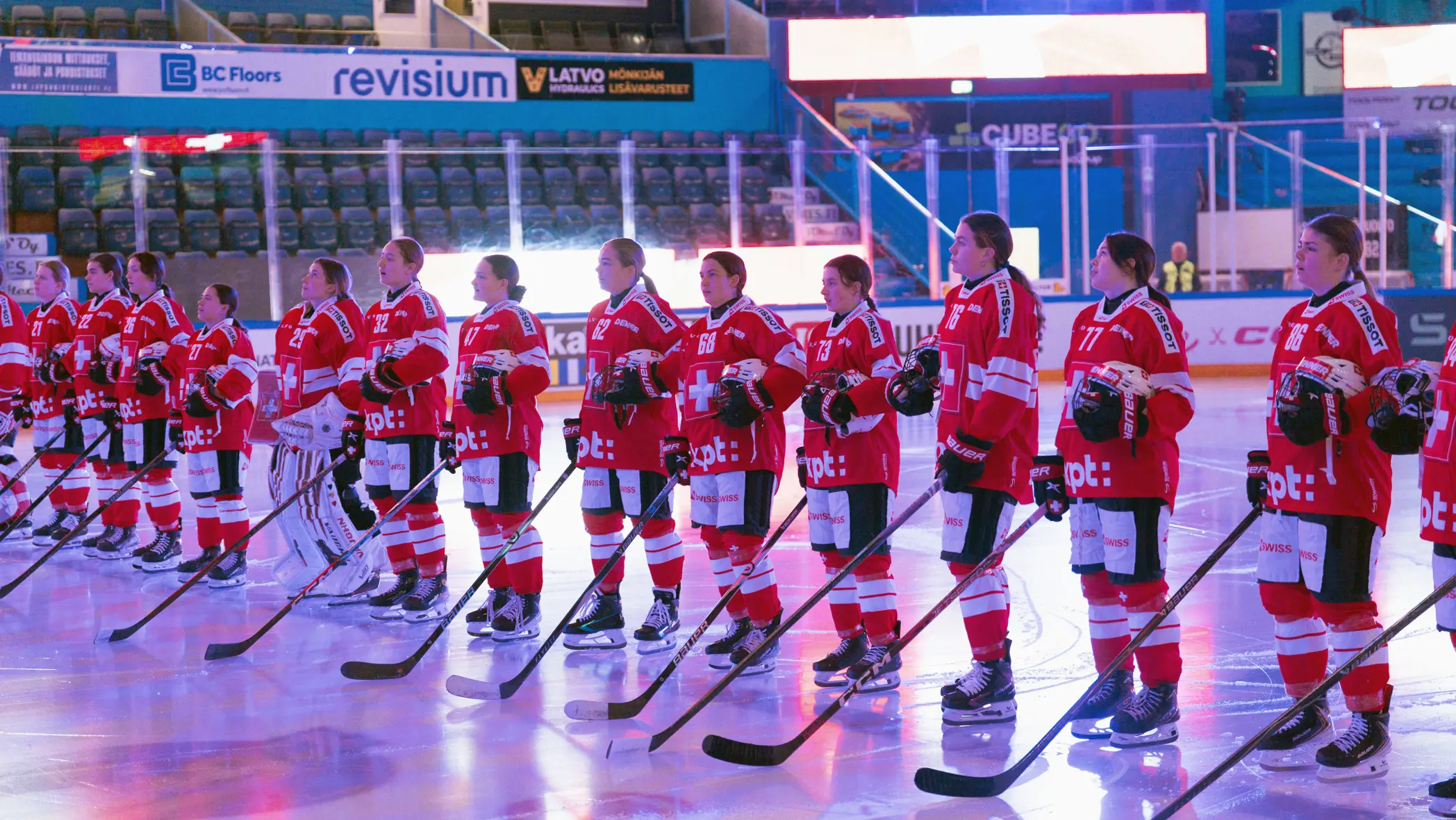 SUISSE FÉMININE – La sélection pour le tournoi WEHT en Suède