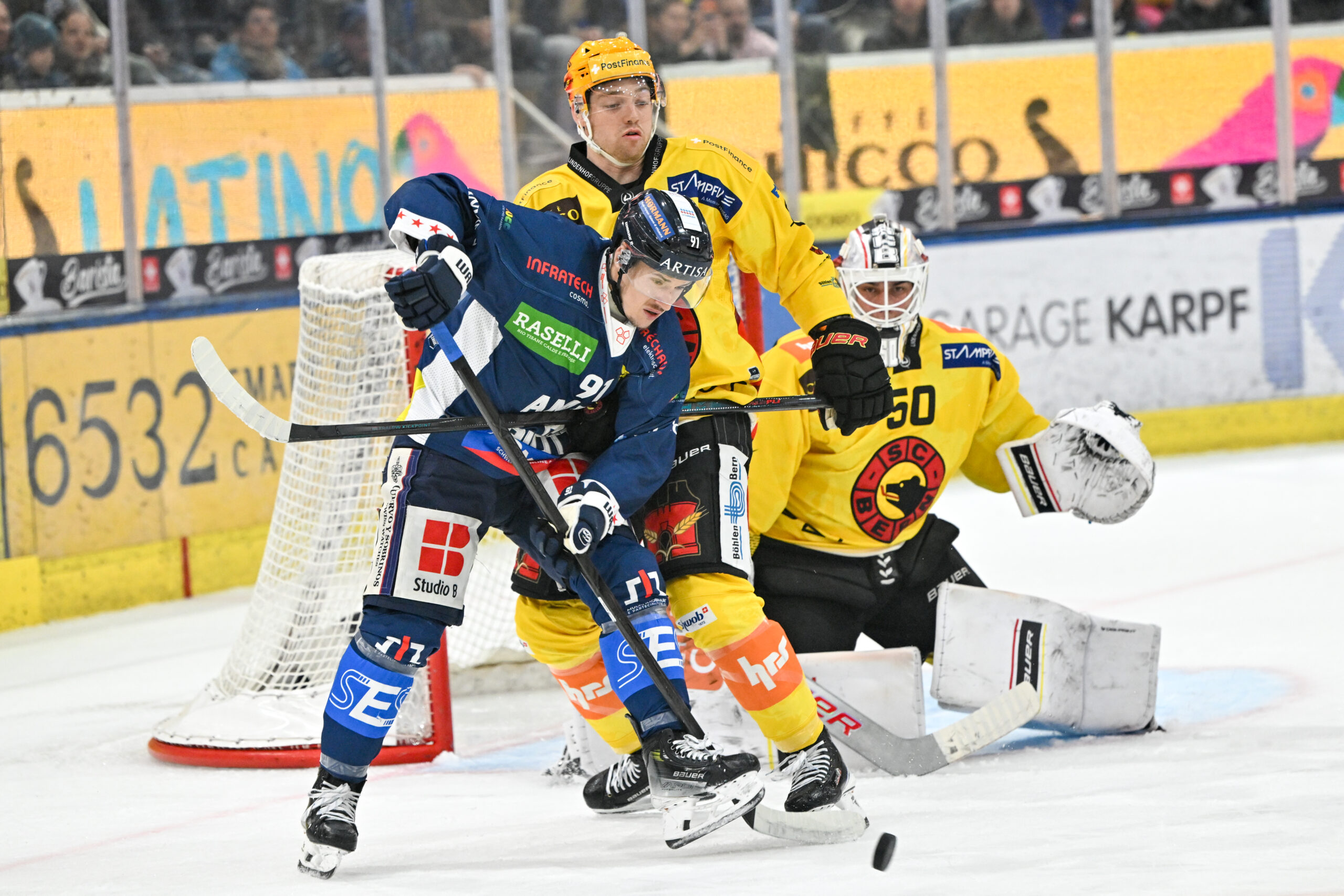 NATIONAL LEAGUE – À Ambrì, victoire du SCB à sept secondes de la fin de l&rsquo;overtime